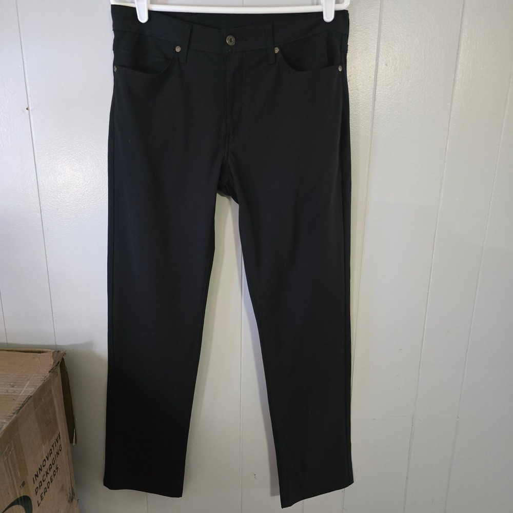 Levi Strauss 511 Slim Fit Pants‎ Mens 32x32 Black Engineered for Movement